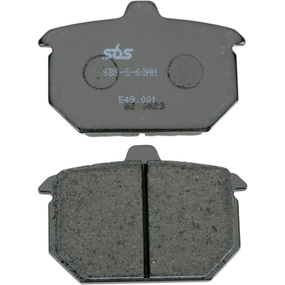 SBS Carbon Tech Brake Pads for Harley-Davidson [MPN: 549H.CT]_471126