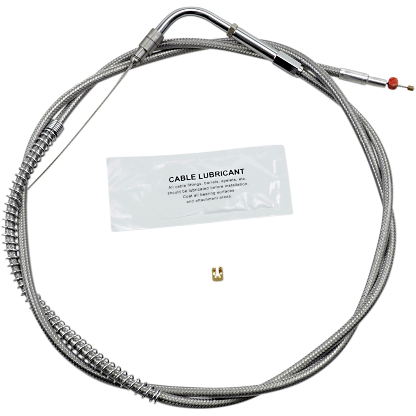 Barnett Performance Extended 8" Stainless Steel Throttle Cable [MPN: 102-30-30020-8]_348007