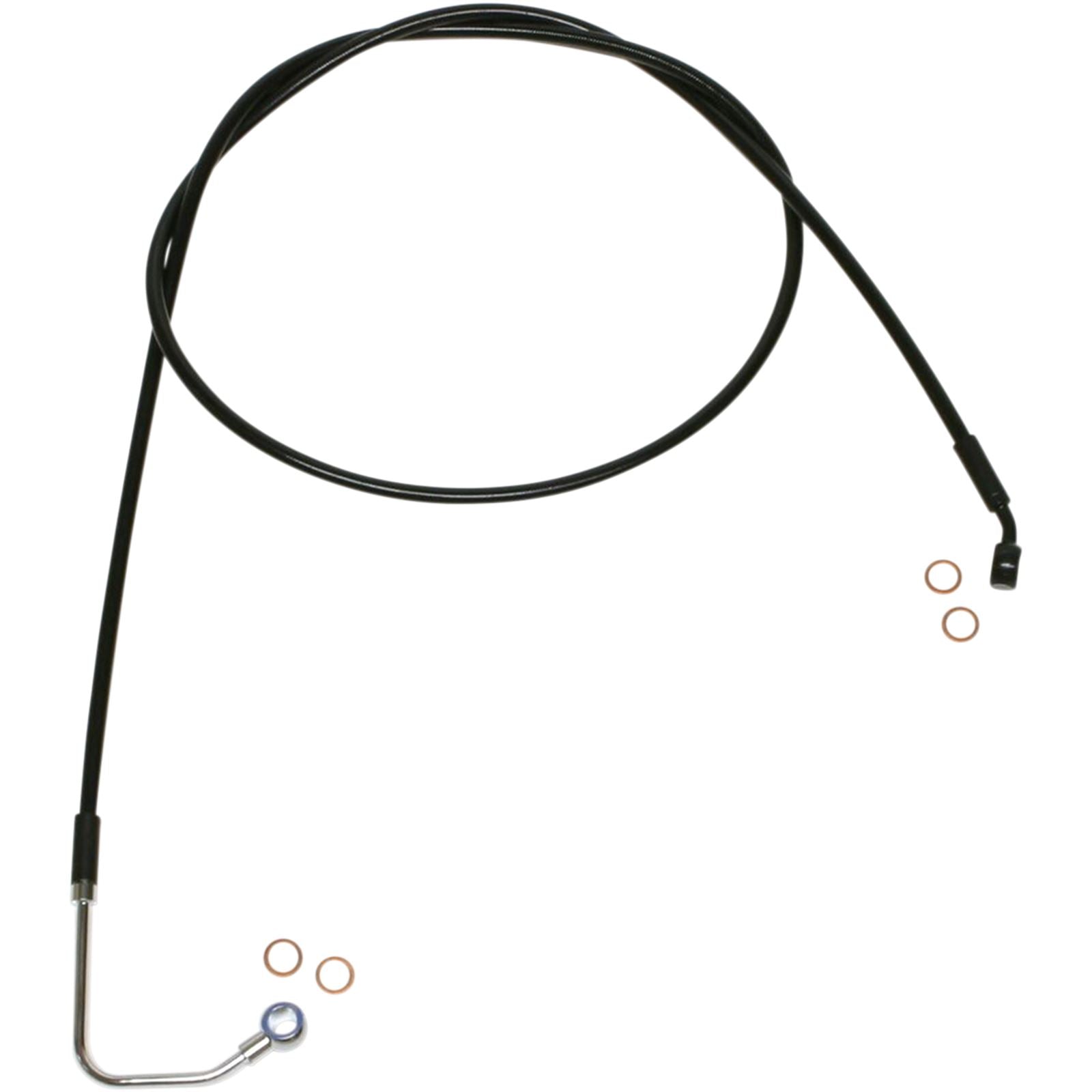 Magnum XR Upper Brake Line - 70" - Black [MPN: SBB1404-70]_423108