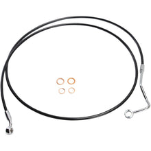 Magnum XR Upper Brake Line - 74" - Black/Chrome Fittings [MPN: SBC1401-74]_422690