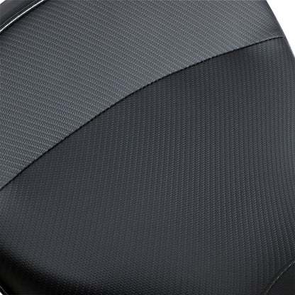 Sargent World Sport™ Seat - Carbon FX - Low Front fits BMW R1200 - Black WS-556F-19_470619