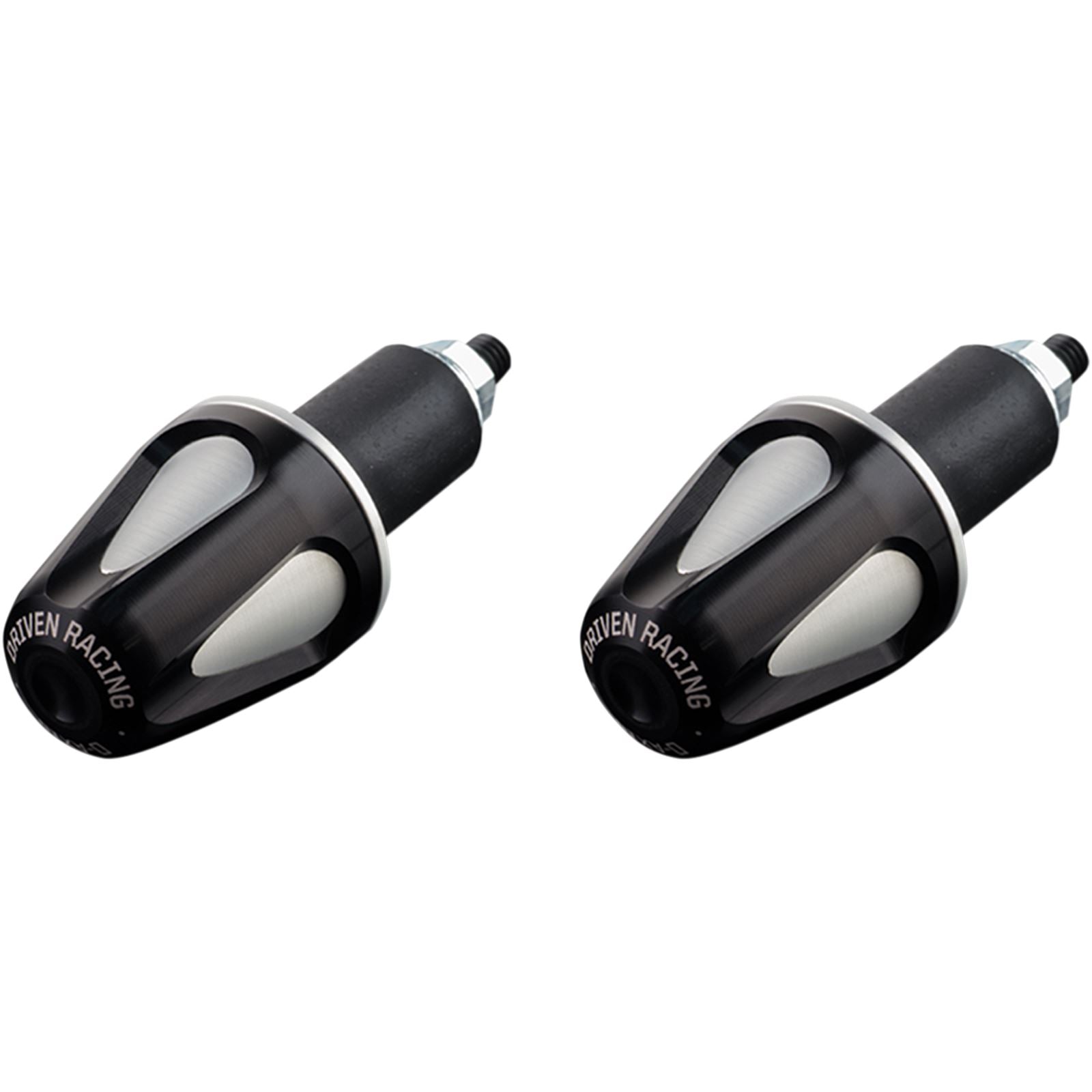 Driven Bar End Weight - Black/Silver DXB-BK2_374351