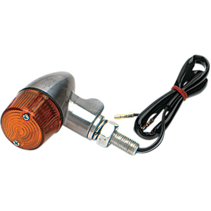 K&S Marker Light - Single Filament - Aluminum/Amber - Style 2 25-8330_405057