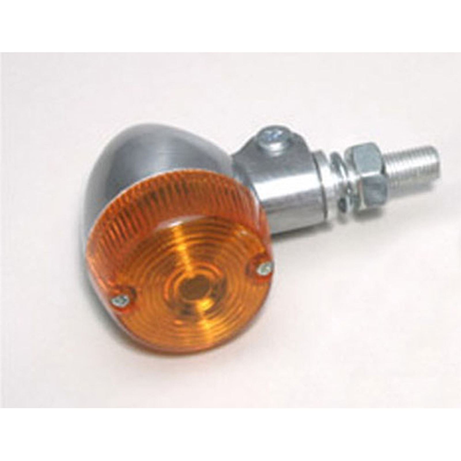 K&S Marker Light - Single Filament - Aluminum/Amber - Style 2 25-8330_598957