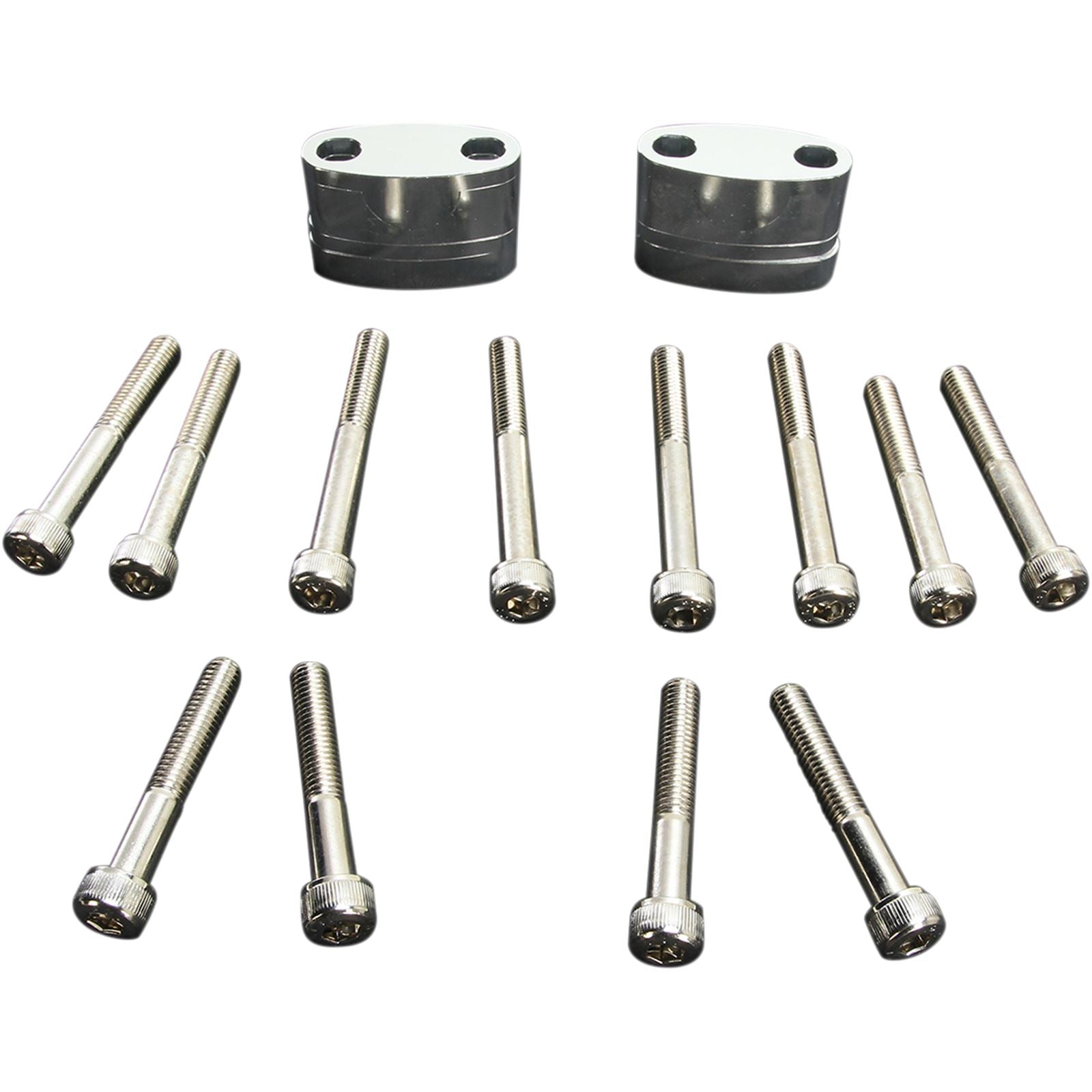 Emgo Aluminum 7/8" Handlebar Riser Kit 23-09370_380980