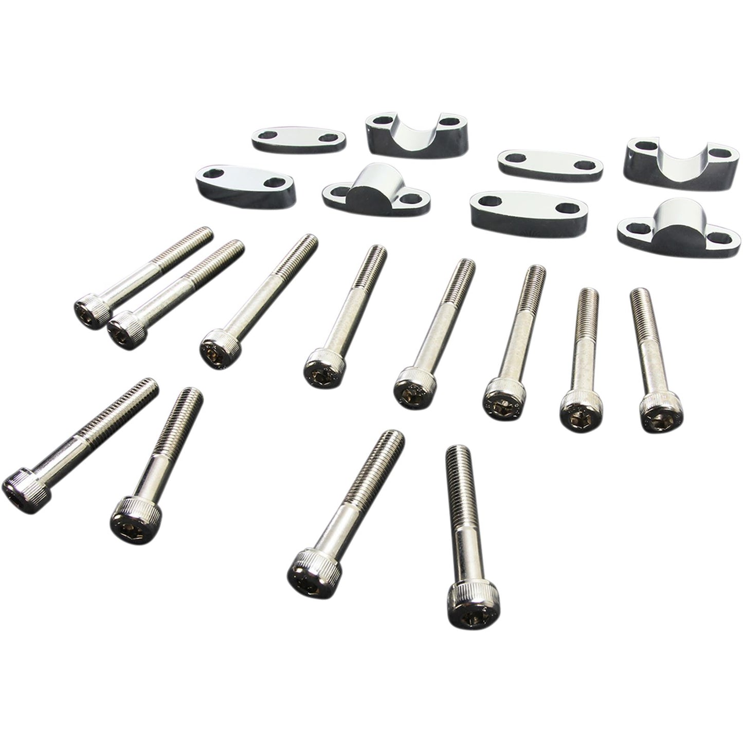 Emgo Aluminum 7/8" Handlebar Riser Kit 23-09370_380981