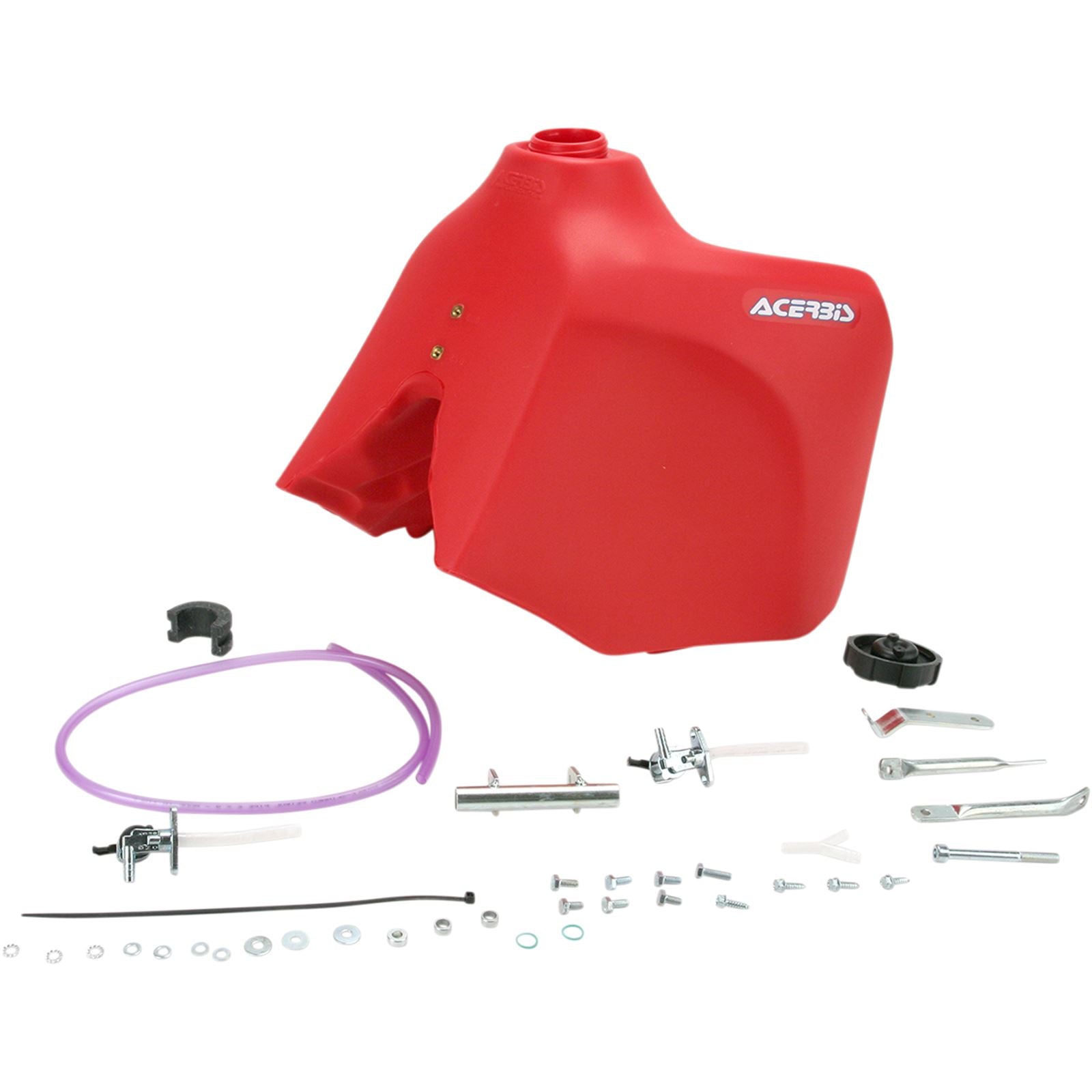 Acerbis Fuel Tank 5.8 Gallon  Red with Black Cap 2044330229_320443