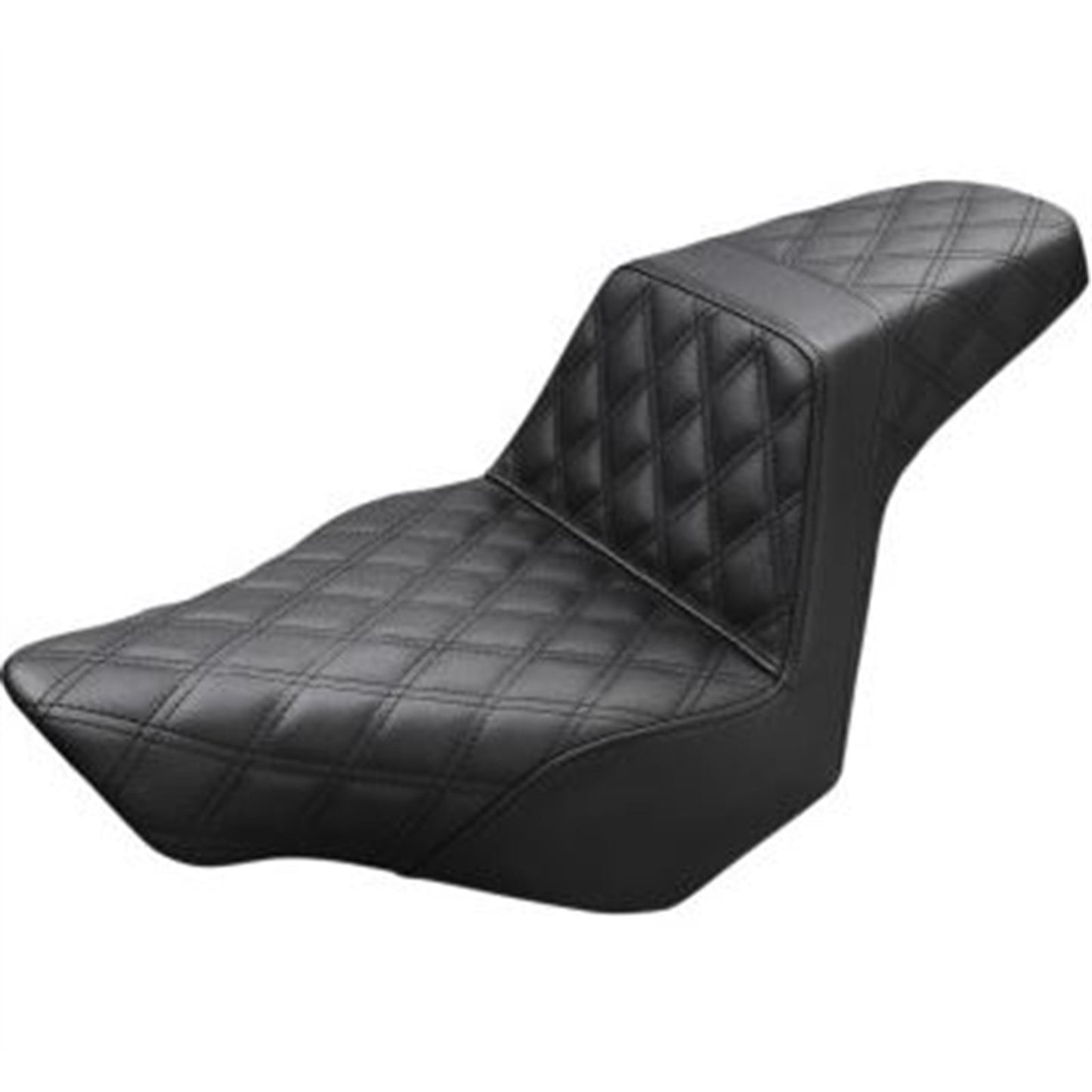 Saddlemen Step Up Seat - Lattice Stitched - FXSB 813-27-175_639629