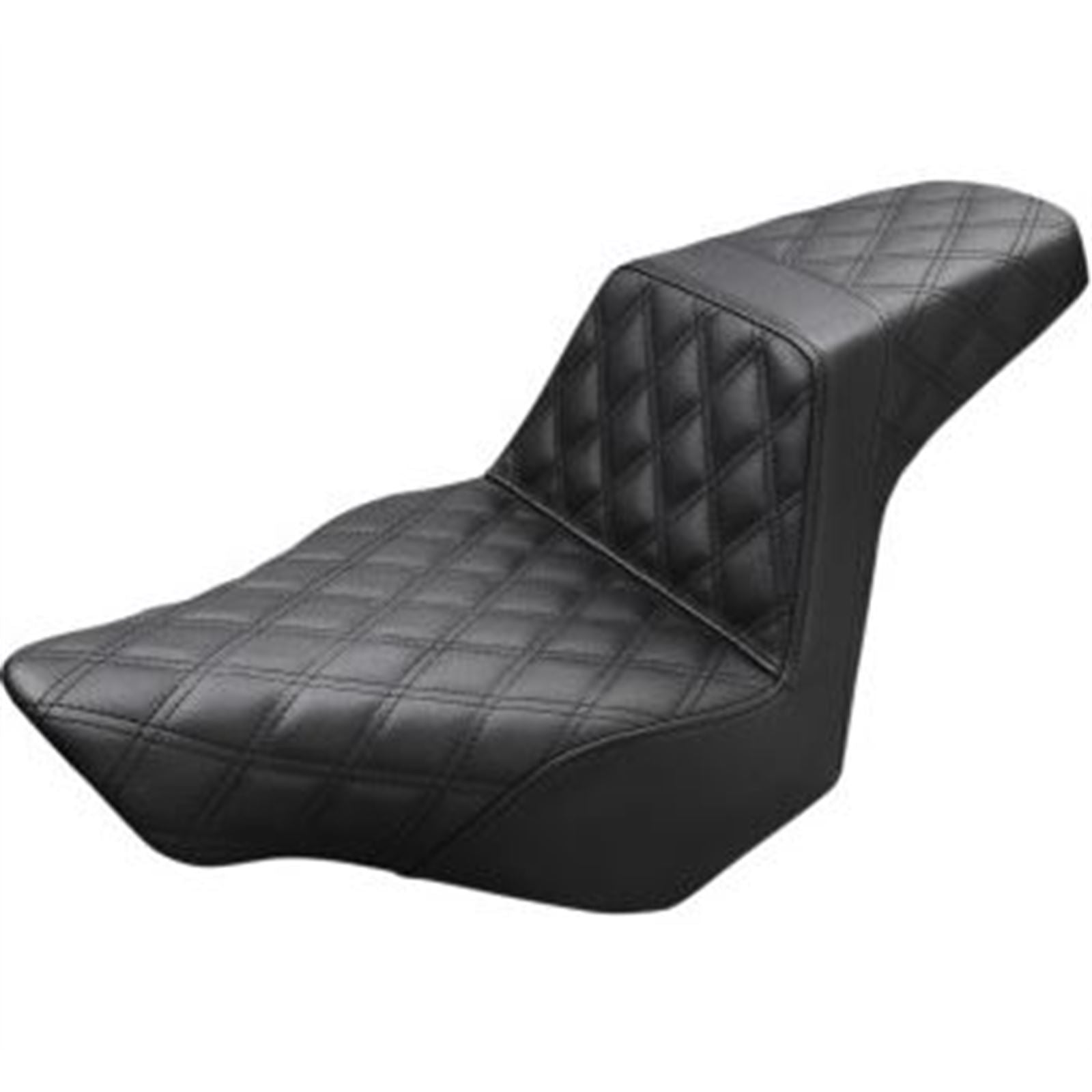 Saddlemen Step Up Seat - Lattice Stitched - FXSB 813-27-175_639629