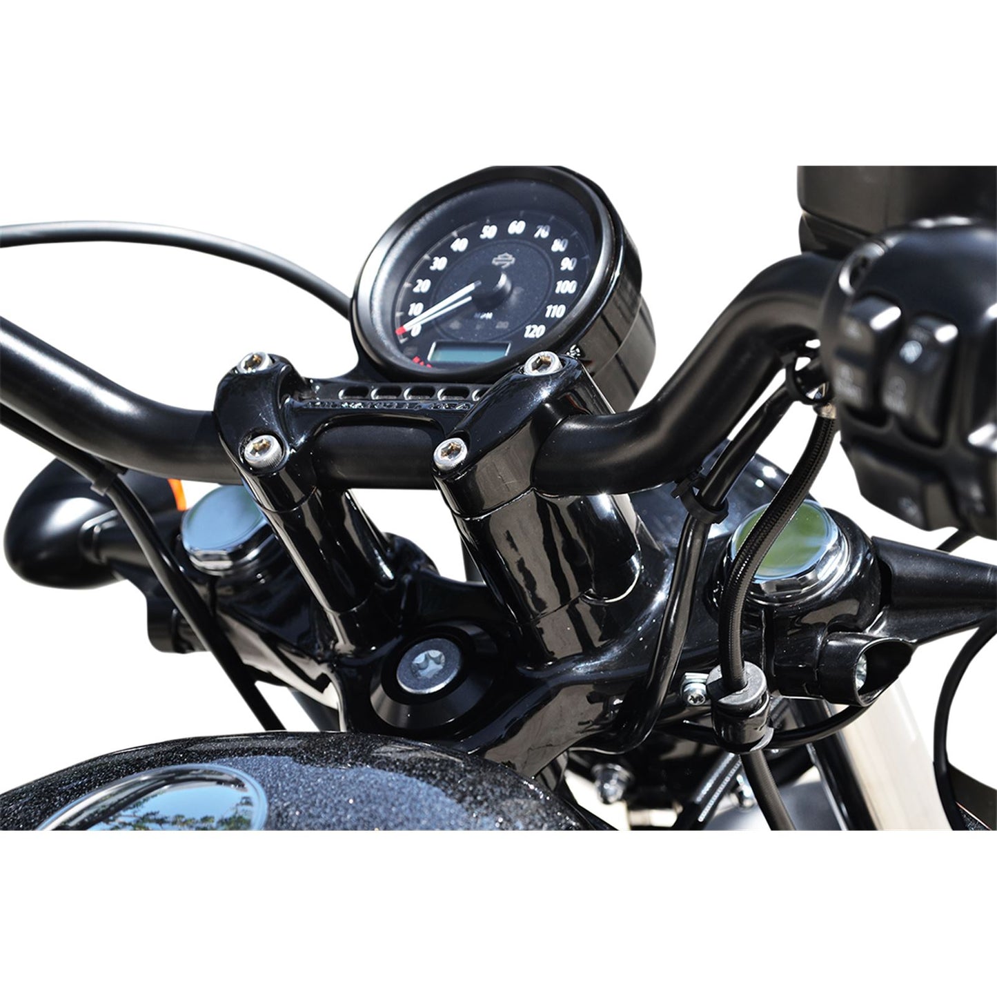 LA Choppers 2" Extension Riser for Forty Eight [MPN: LA-7433-02B]_414874