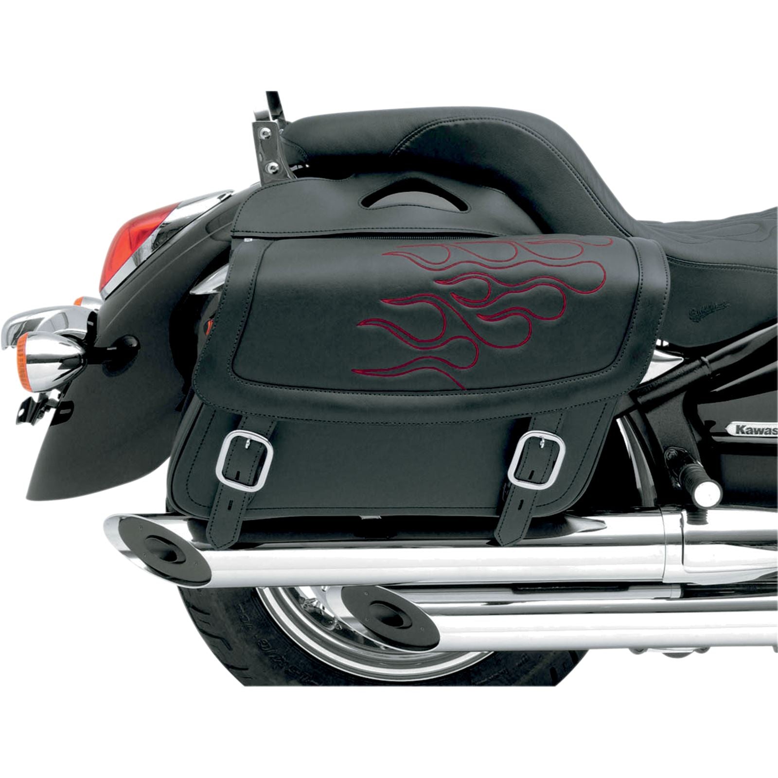 Saddlemen Flame Saddlebag - Dark Red - Large X021-05-0415_549777