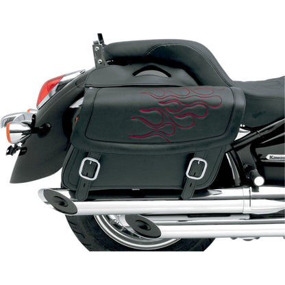 Saddlemen Flame Saddlebag - Dark Red - Large X021-05-0415_549777