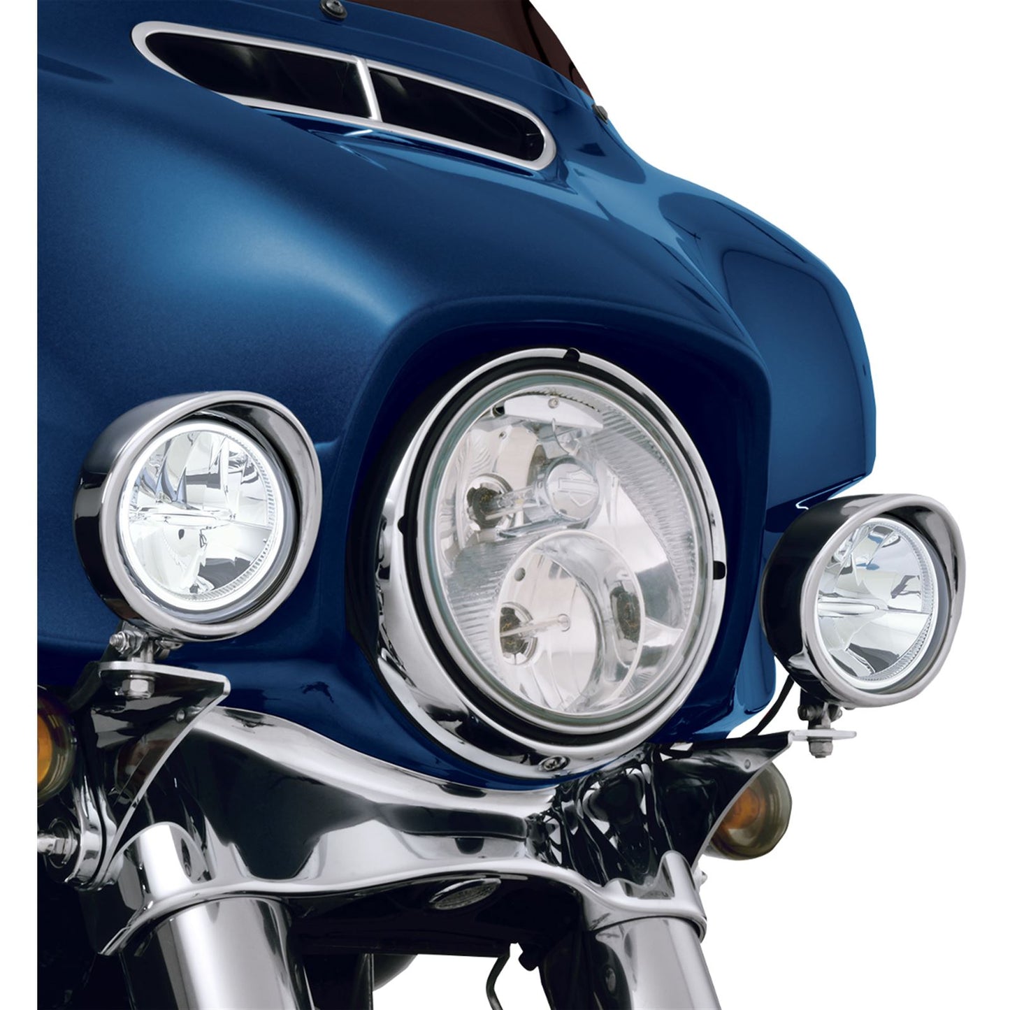 Show Chrome 3-1/2" Driving Light Kit '99-20 FLHT - Chrome 91-315L_474044