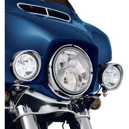 Show Chrome 3-1/2" Driving Light Kit '99-20 FLHT - Chrome 91-315L_474044