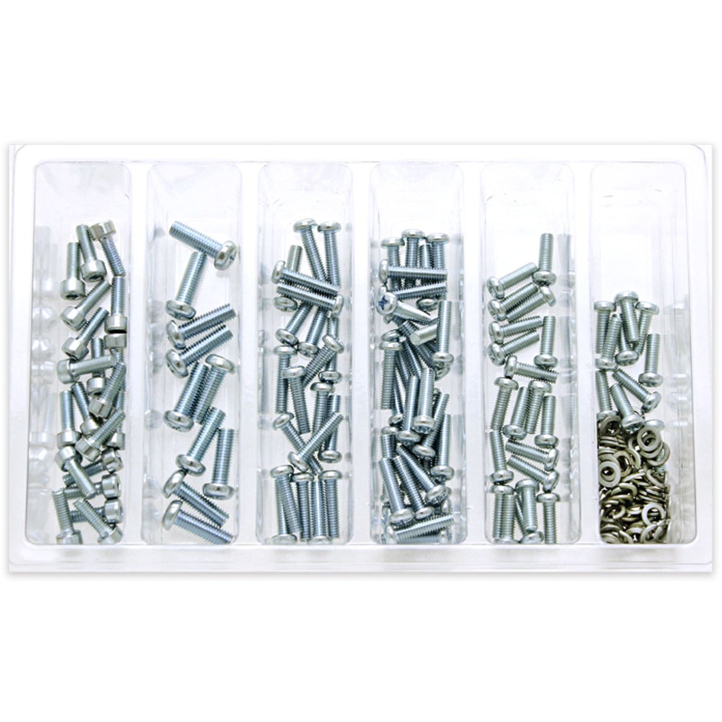 Bolt MC Hardware Carburetor Float Bowl Screws Assortment - 210-Piece Kit SV-CARBSCRW_1002375