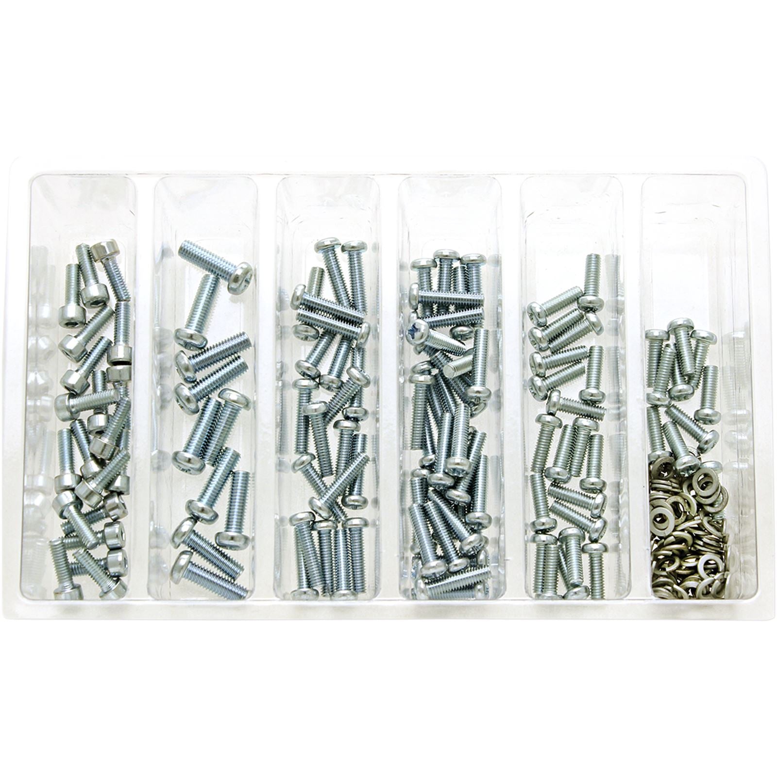 Bolt MC Hardware Carburetor Float Bowl Screws Assortment - 210-Piece Kit SV-CARBSCRW_354335