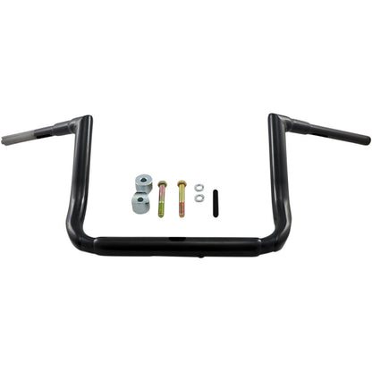 LA Choppers Black 12" Grande Twin Peaks Handlebar for FLHT [MPN: LA-7364-12B]_414444