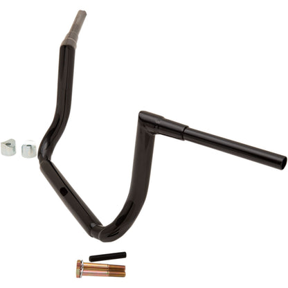 LA Choppers Black 12" Grande Twin Peaks Handlebar for FLHT [MPN: LA-7364-12B]_414445