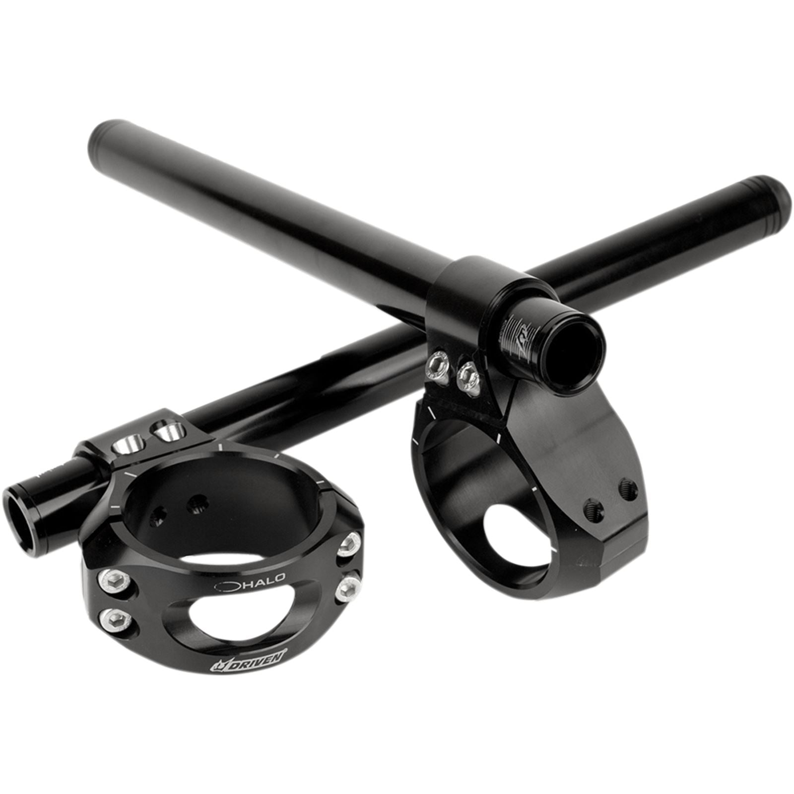 Driven Black 53 mm Halo Clip-On Handlebars DHCLO-53_374195