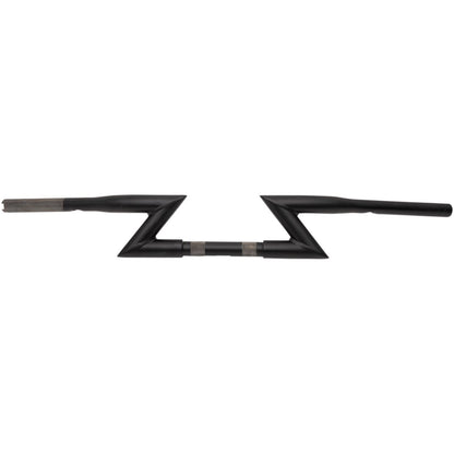 LA Choppers Flat Black 1-1/4" Outlaw "Z" Handlebar [MPN: LA-7310-00M]_414595
