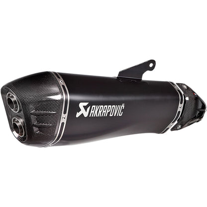 Akrapovic Muffler - Black - Titanium - '18-'19 Ninja H2 SX [MPN: S-K10SO21HRAABL]_322877