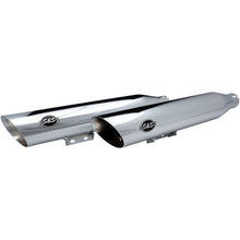 S&S Cycle Slash Cut Race Mufflers - Chrome - Softail Classic/Deluxe '18-'19 550-0739_470082