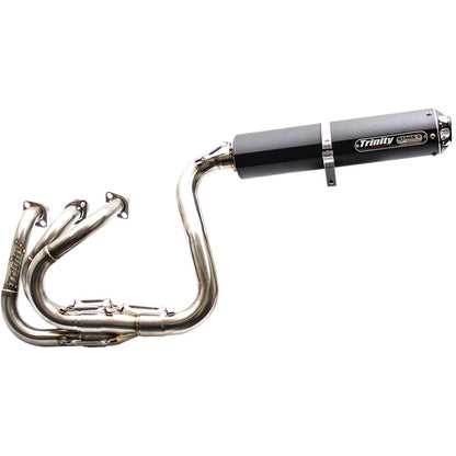 Trinity Racing Exhaust - Black - Single [MPN: TR-4155F-BK]_485678