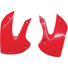 UFO Plastics Radiator Shroud For Kawasaki/Suzuki - Red [MPN: KA03733-070]_486355