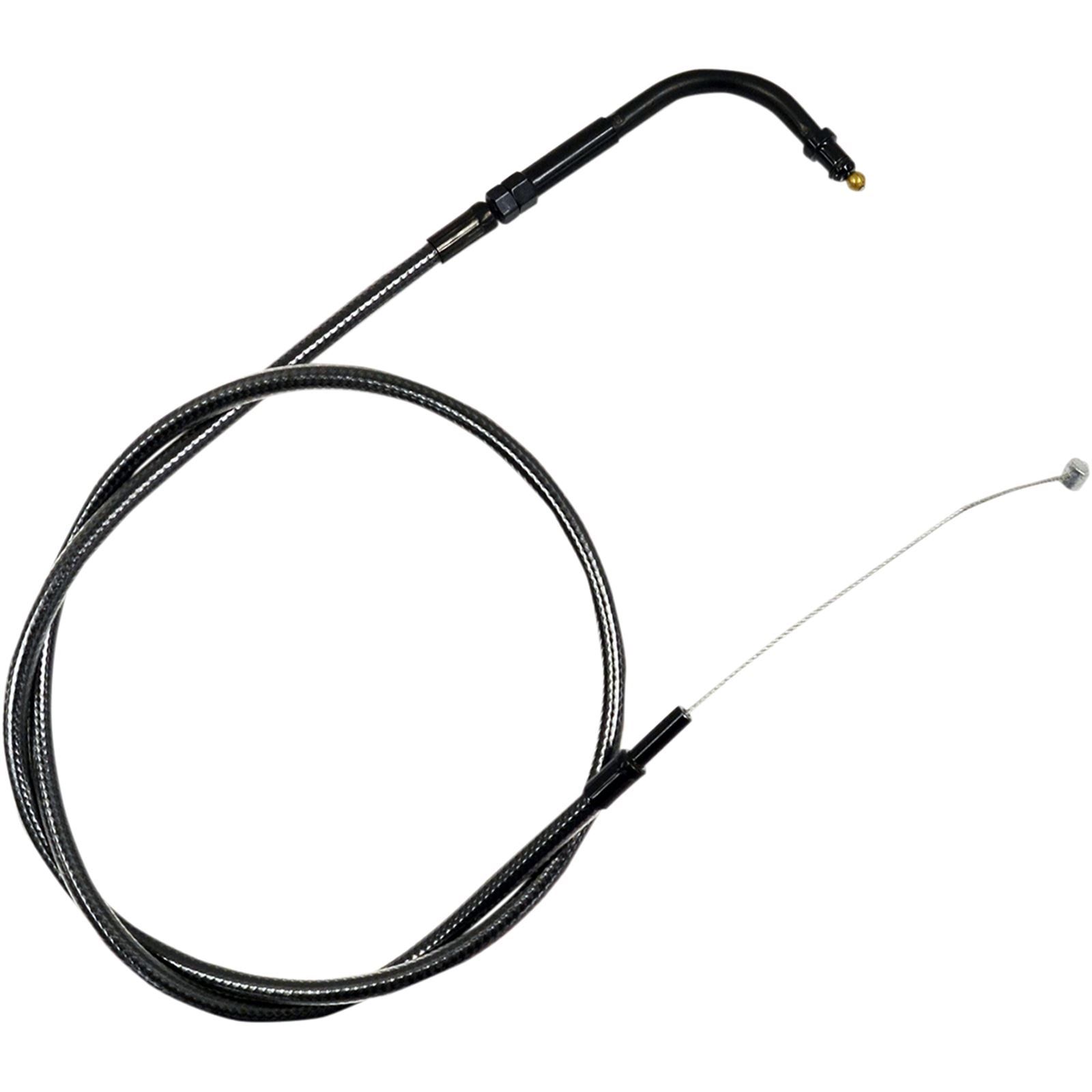 LA Choppers 15" - 17" Midnight Throttle Cable for '07 - '17 Softail [MPN: LA-8100TH16M]_415856