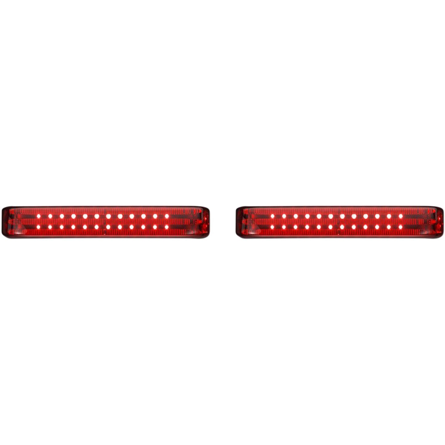 Custom Dynamics Saddlebag Lights - SS8 - Black/Red PB-SB-SS8-BR_368121