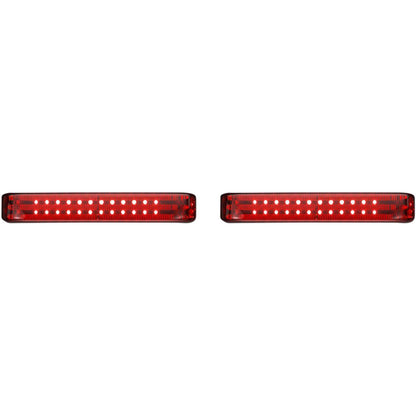 Custom Dynamics Saddlebag Lights - SS8 - Black/Red PB-SB-SS8-BR_368121