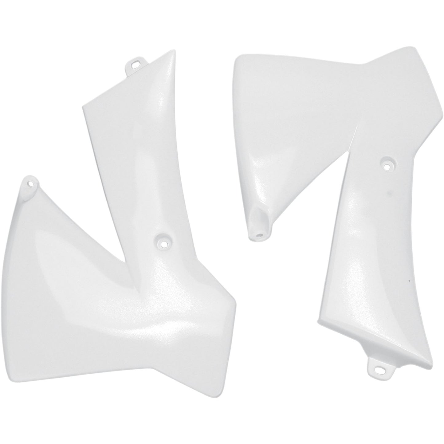 UFO Plastics Radiator Shrouds - 65 SX - White [MPN: KT03072-041]_486447