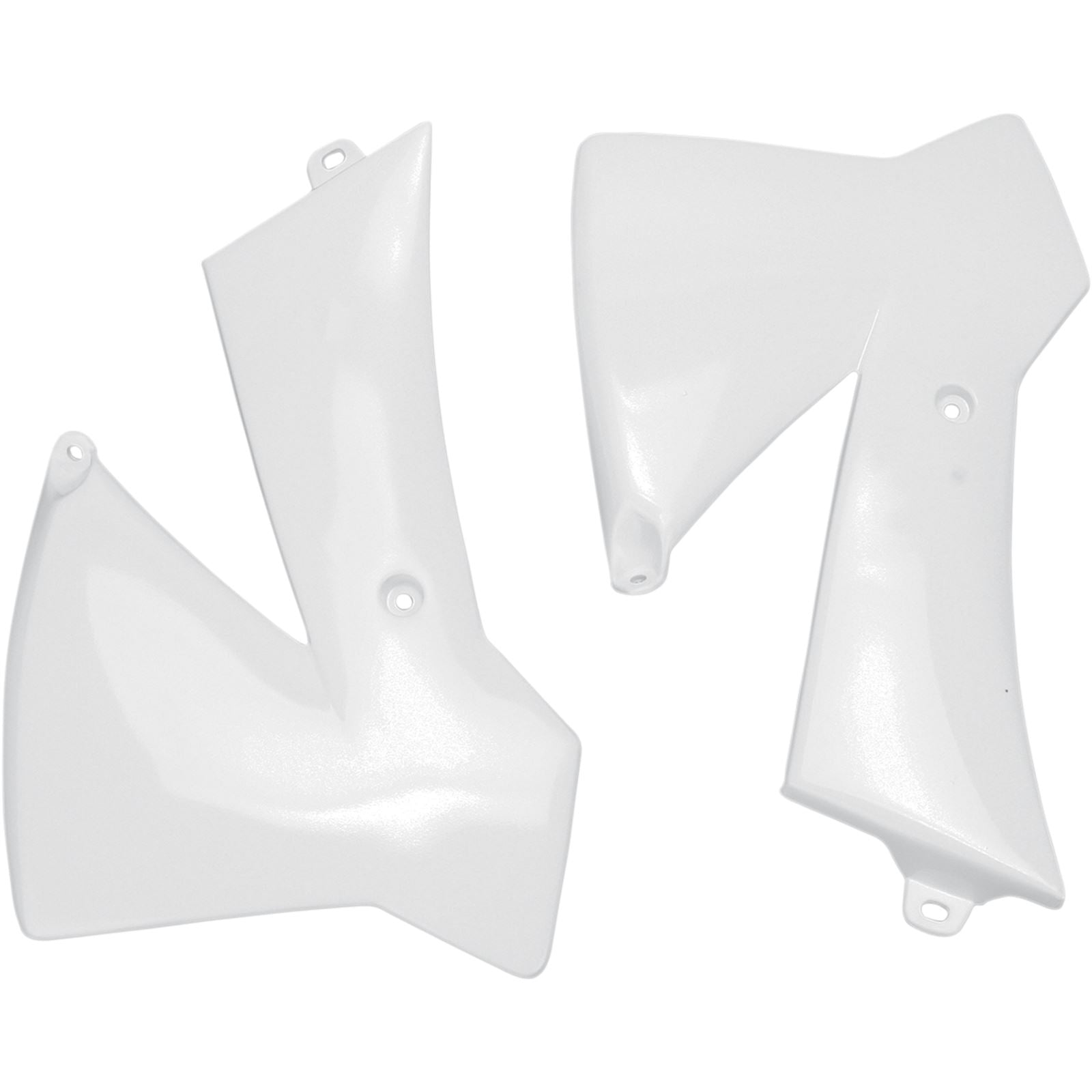 UFO Plastics Radiator Shrouds - 65 SX - White [MPN: KT03072-041]_486447