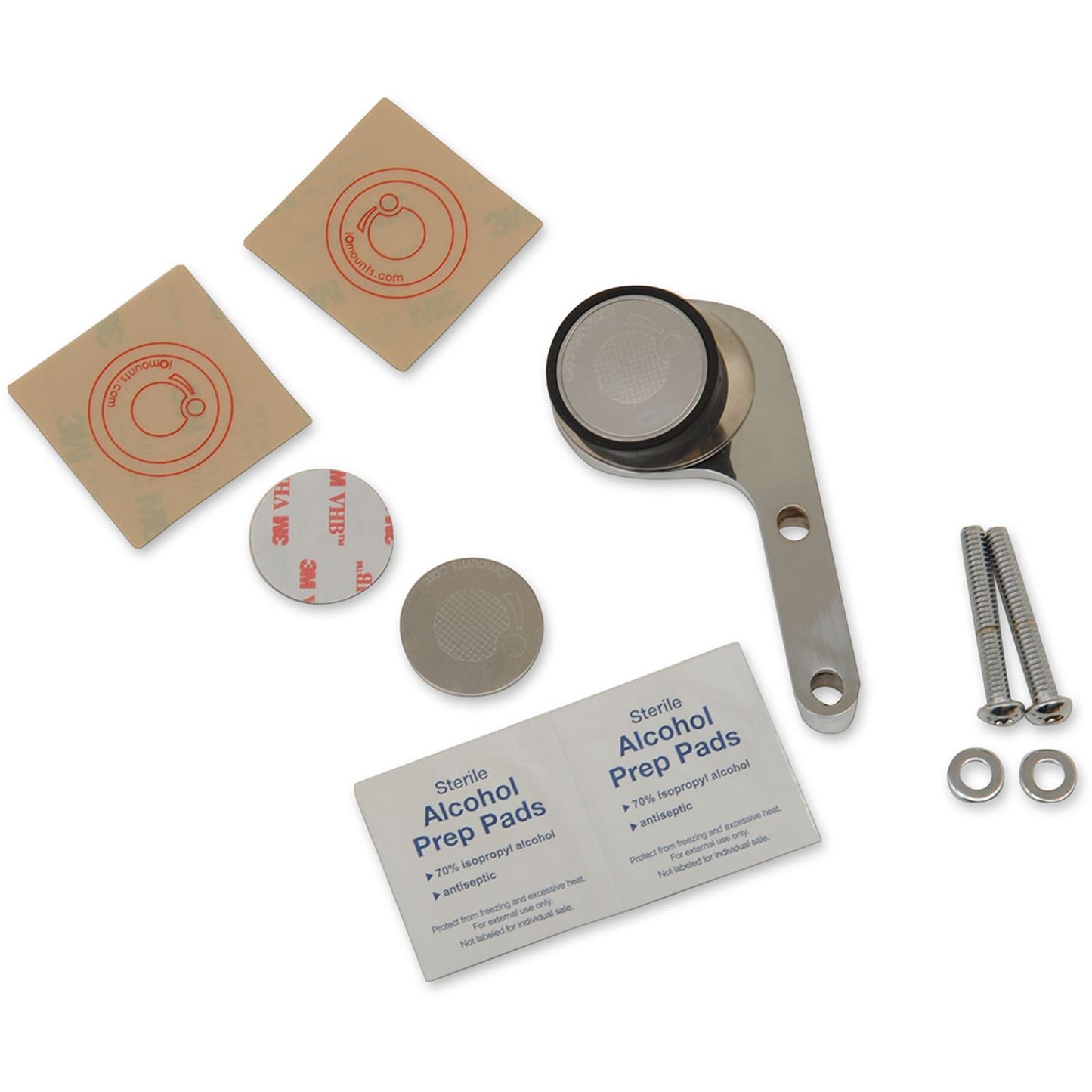 Klock Werks Chrome iOmount™ Right Handlebar Mount For HD '96 -'19 [MPN: KW05-01-0380-RC]_409249