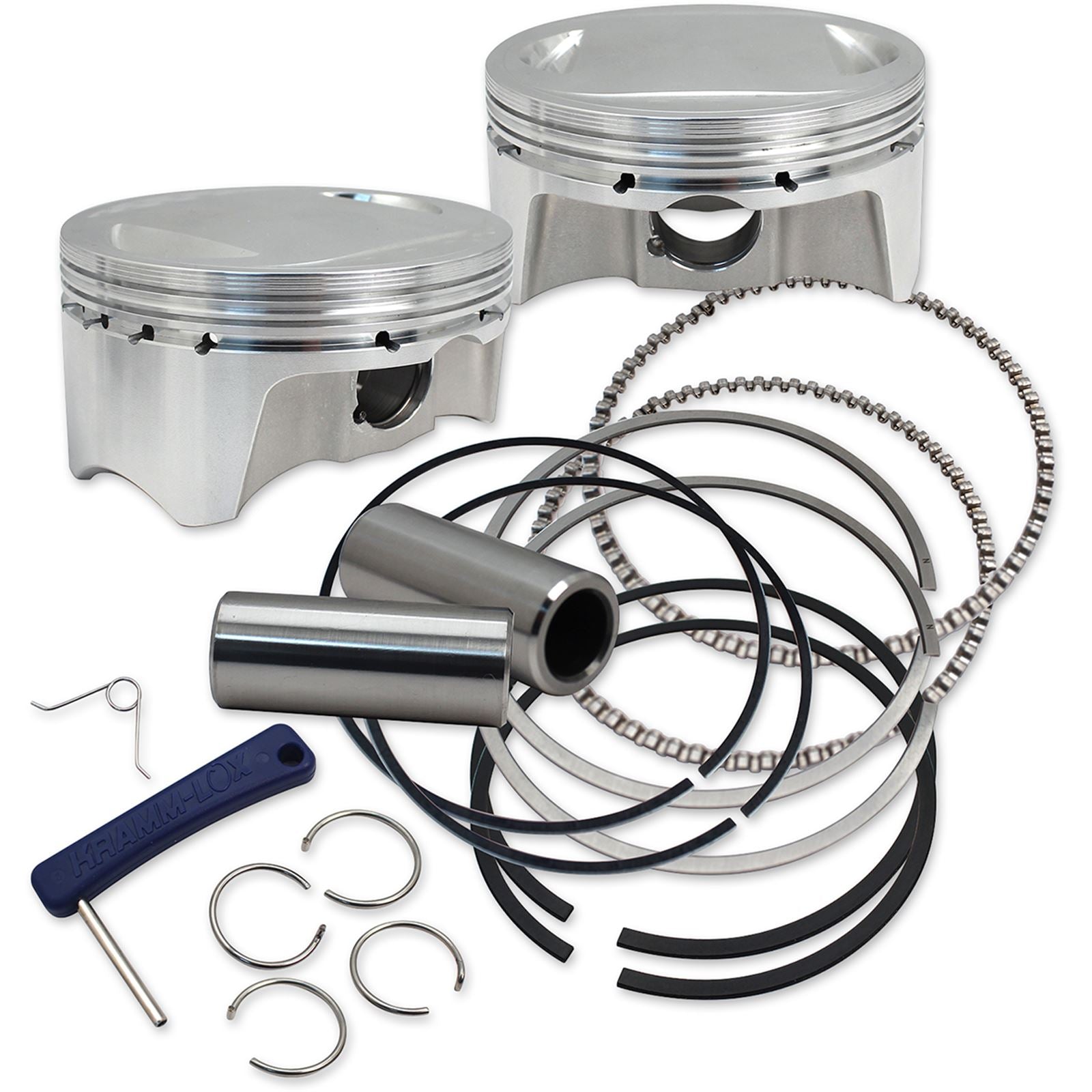 S&S Cycle High Compression Piston Kit 920-0100_469055