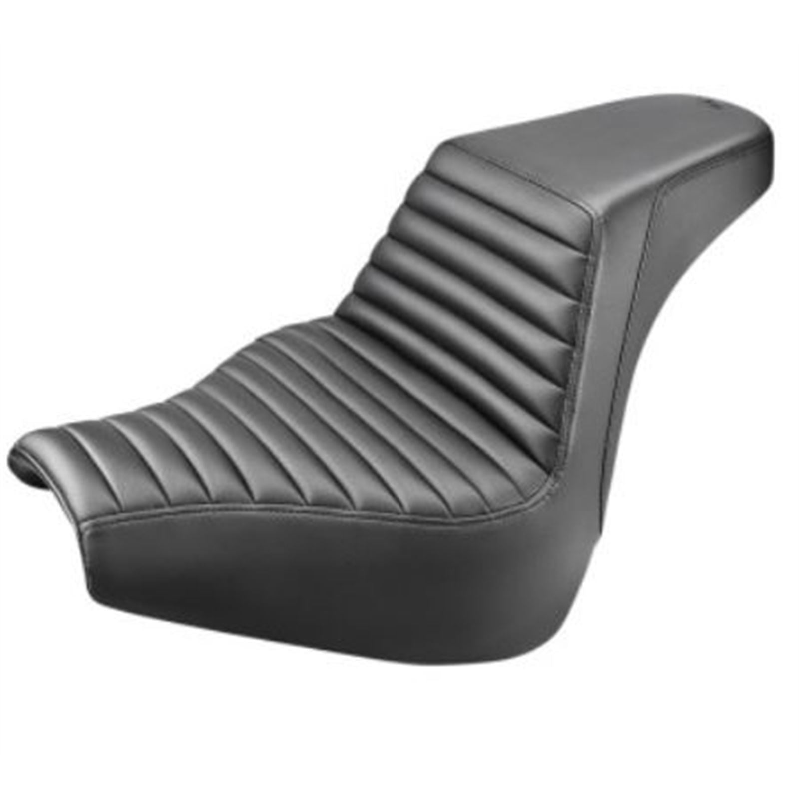 Saddlemen Step Up Seat - Tuck and Roll - Black - FXBR/S 818-31-171_639806