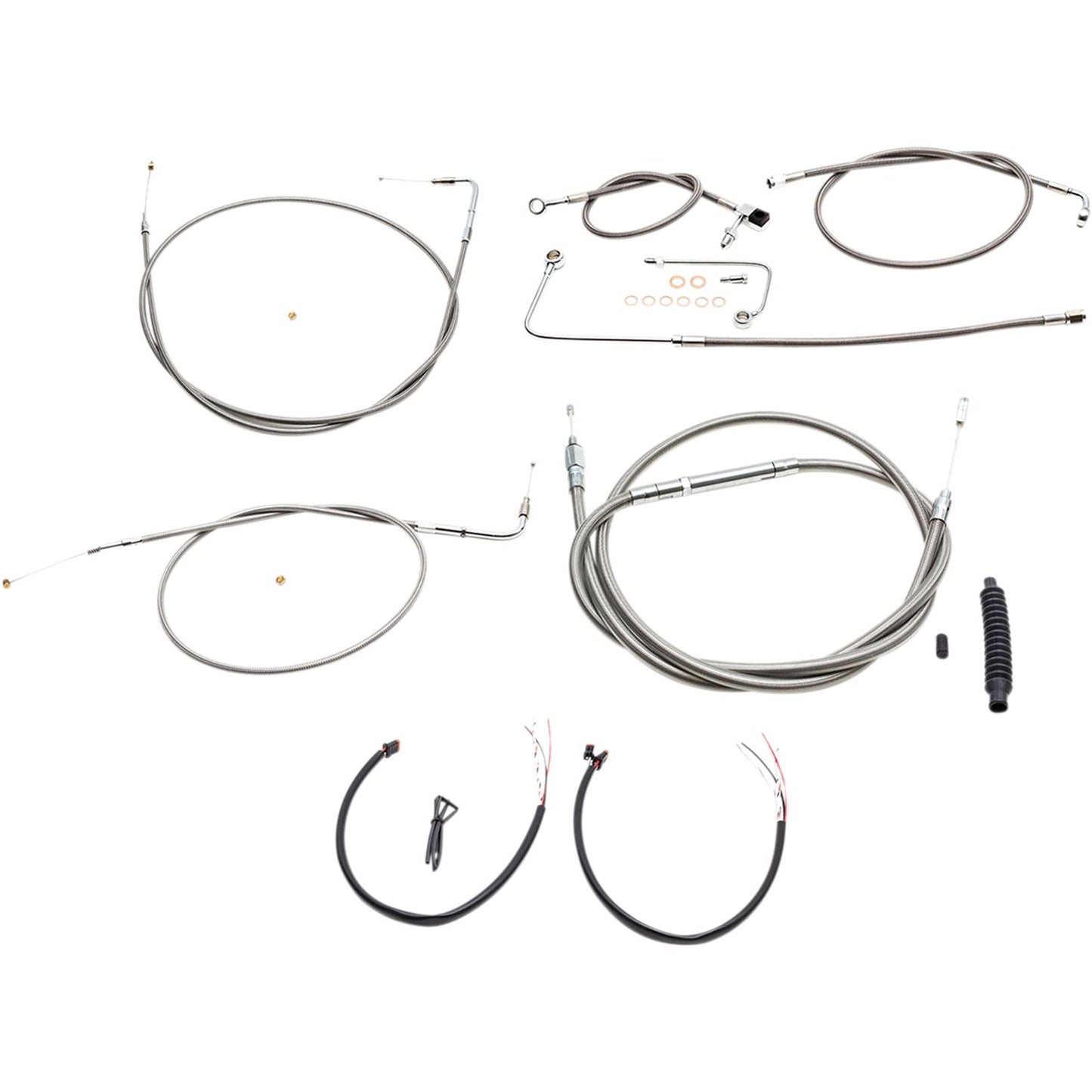 LA Choppers 12" - 14" Cable Kit for '15 Softail [MPN: LA-8151KT2A-13]_415692