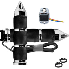 Avon Grips Chrome Heated Air Cushion Spike Grips for Metric MT-AIR-90-SP-HT_347684