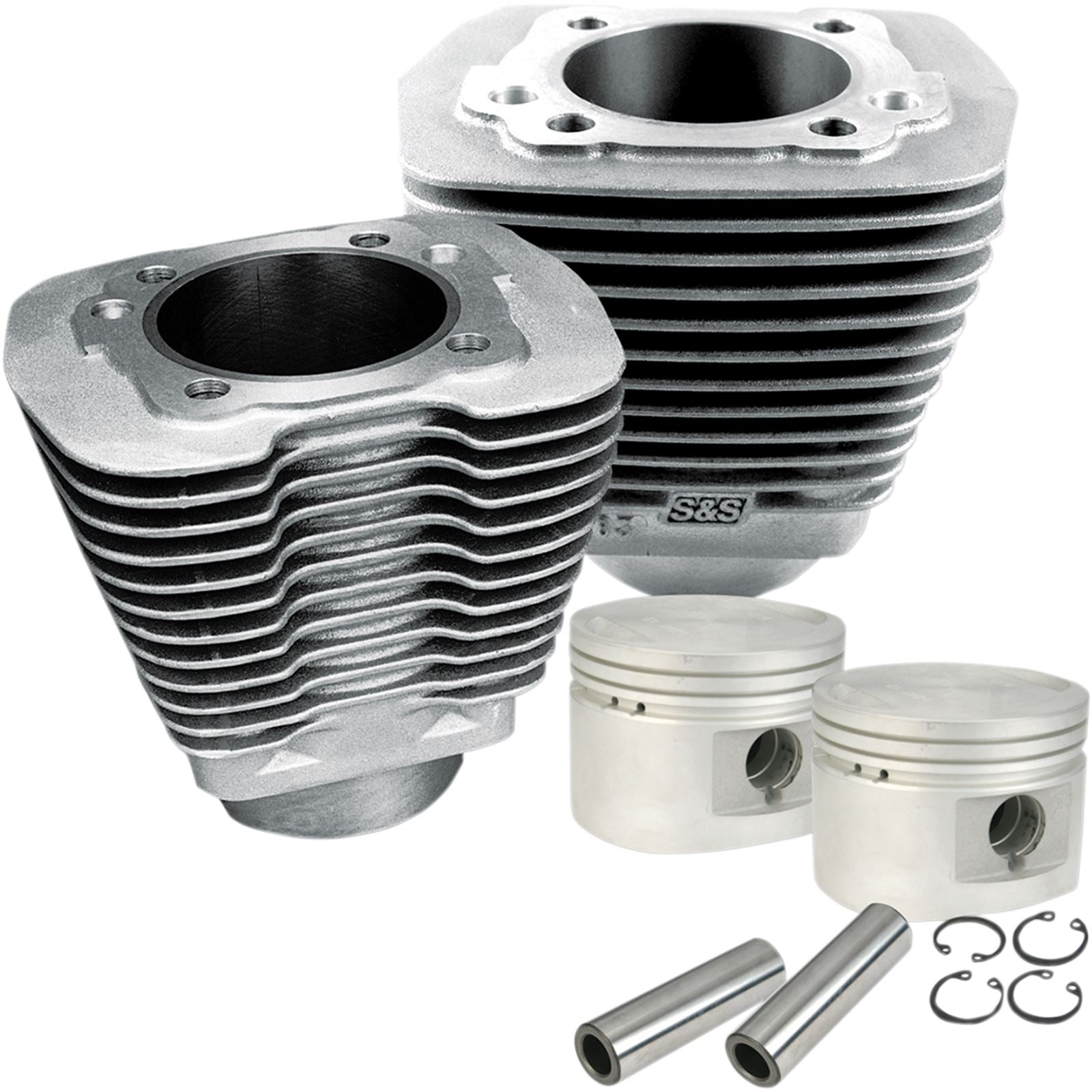 S&S Cycle Cylinder/Piston Kit - Natural 910-0179_469481
