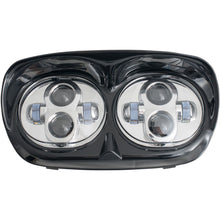 Rivco Products LED Headlight Assembly fits Harley-Davidson Road Glide - Chrome [MPN: LED-145C]_466670