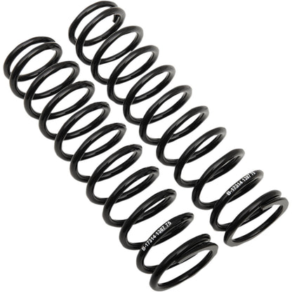Progressive Suspension Shock Springs - 12-Series - Black - 75 lb/in 03-1387B_459445