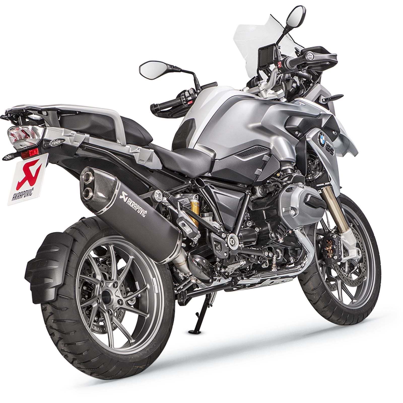 Akrapovic Muffler - Black - R1200GS/Adventure [MPN: S-B12SO16-HAABL]_322804