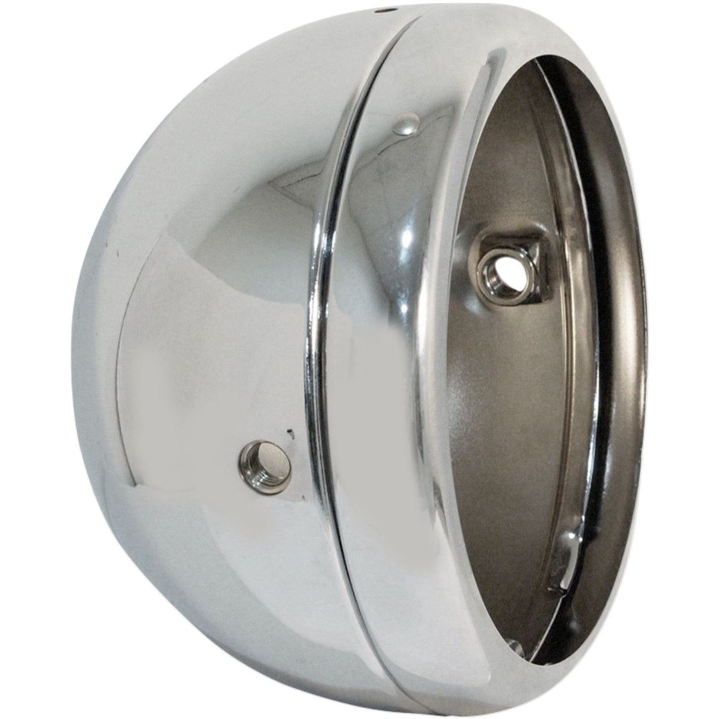 Emgo 5 3/4" Lucas Style Headlight Shell - Chrome 66-65073_381750