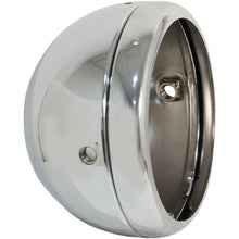 Emgo 5 3/4" Lucas Style Headlight Shell - Chrome 66-65073_381750