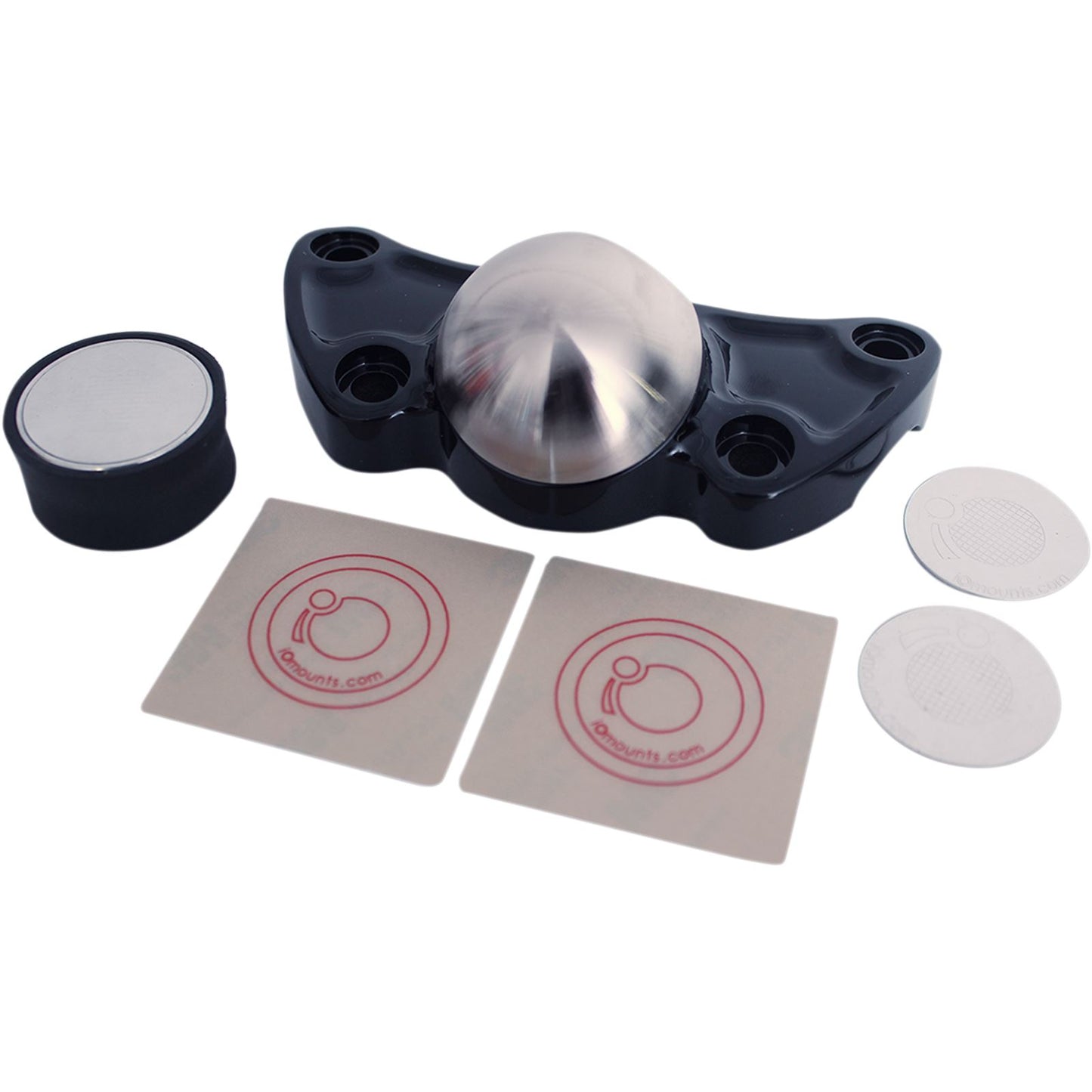 Klock Werks Black iOmount™ Handlebar Clamp for '84 - '19 Harley Davidson [MPN: KW05-01-0384-B]_409233