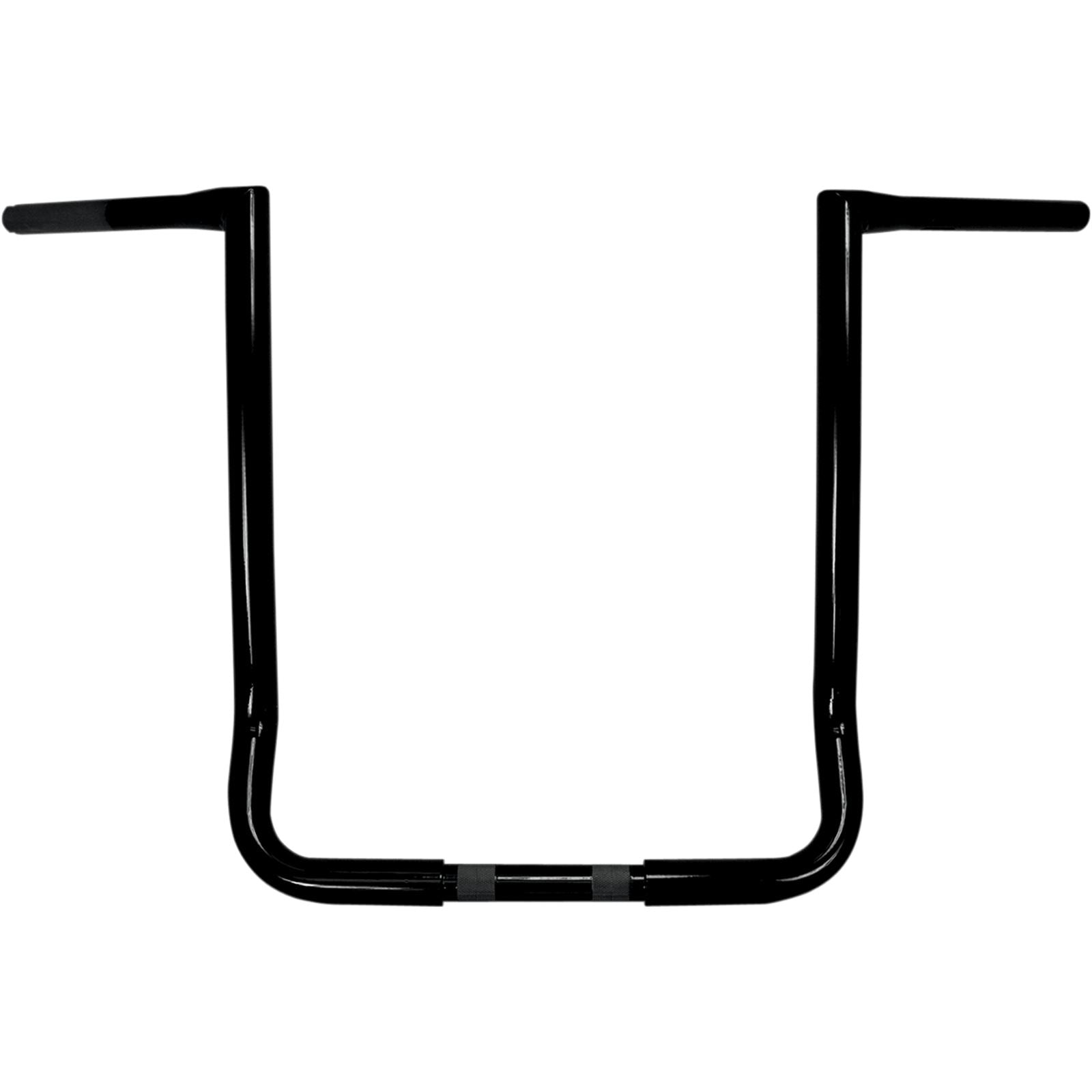 LA Choppers Black 18" Twin Peaks Bagger Handlebar [MPN: LA-7361-18B]_414154