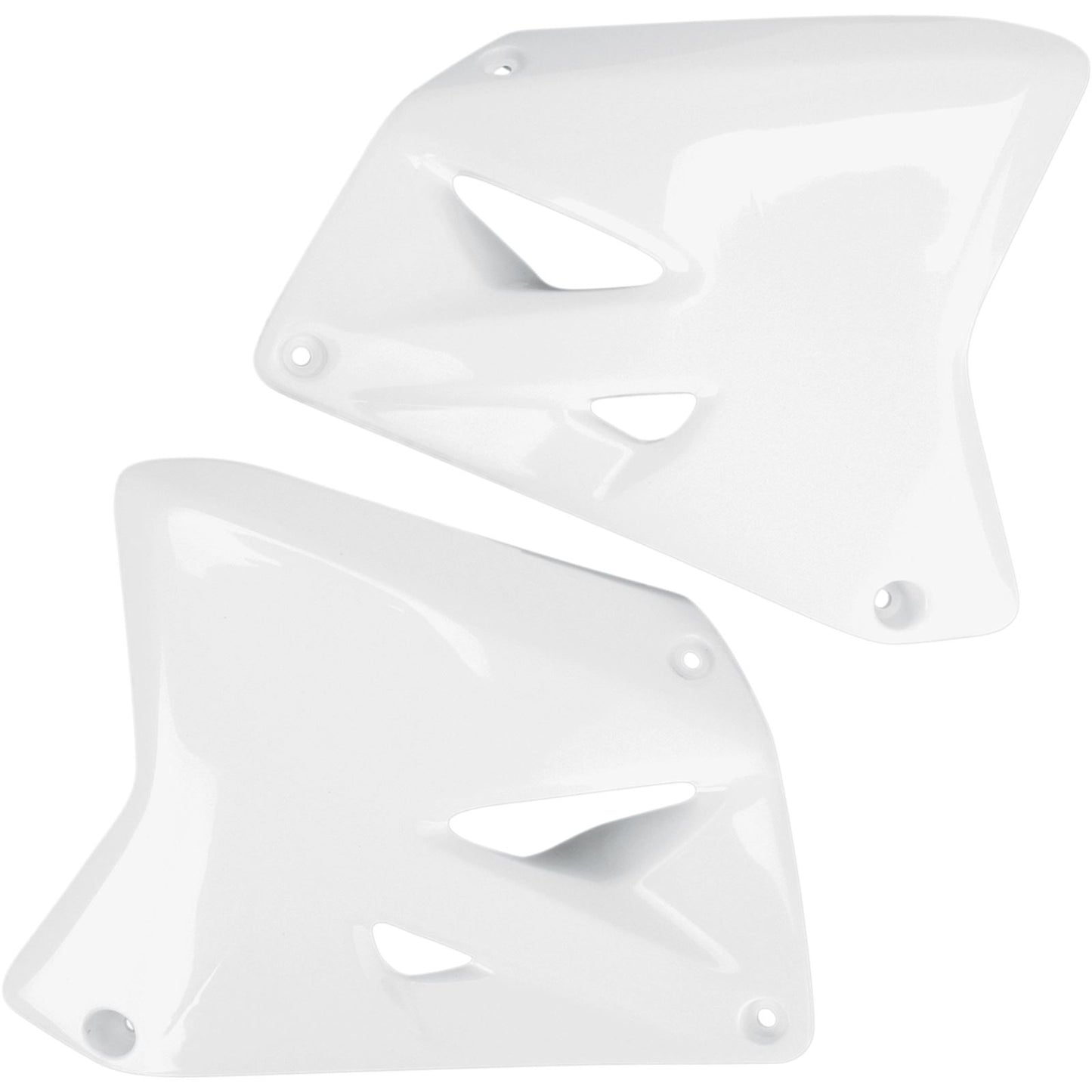 UFO Plastics Radiator Shrouds - White - RM [MPN: SU03987-041]_486408