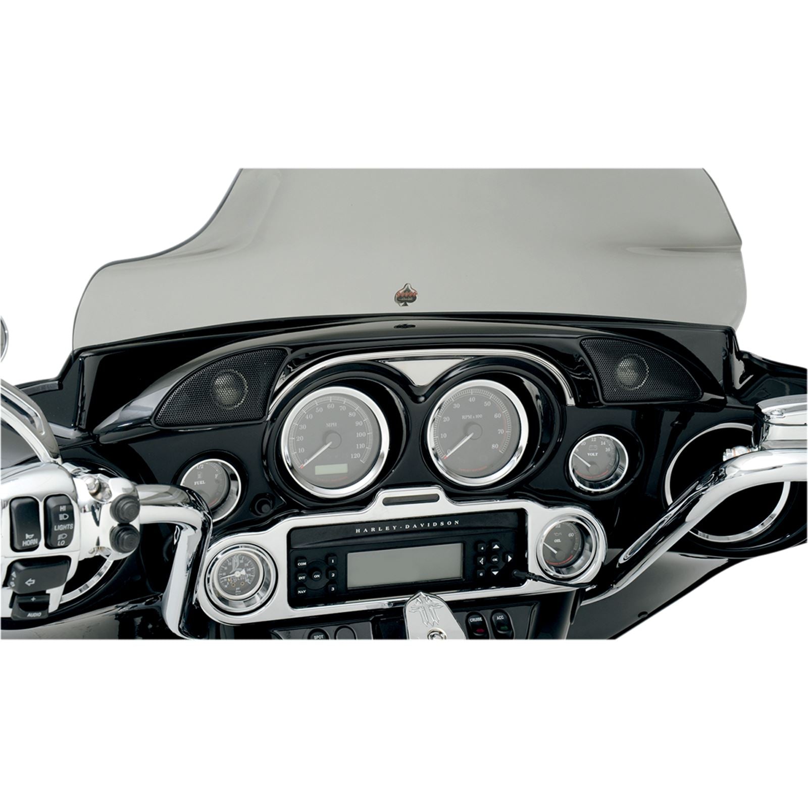 Hogtunes Dash Trim/Tweeter Pod for Harley-Davidson  HF-1_394229
