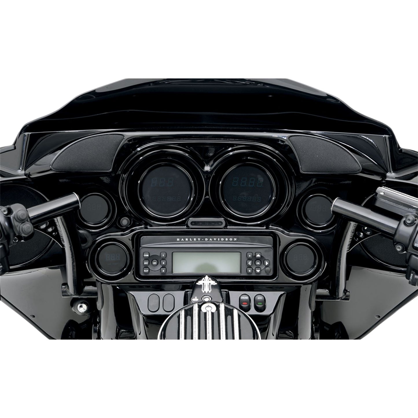 Hogtunes Dash Trim/Tweeter Pod for Harley-Davidson  HF-1_394239