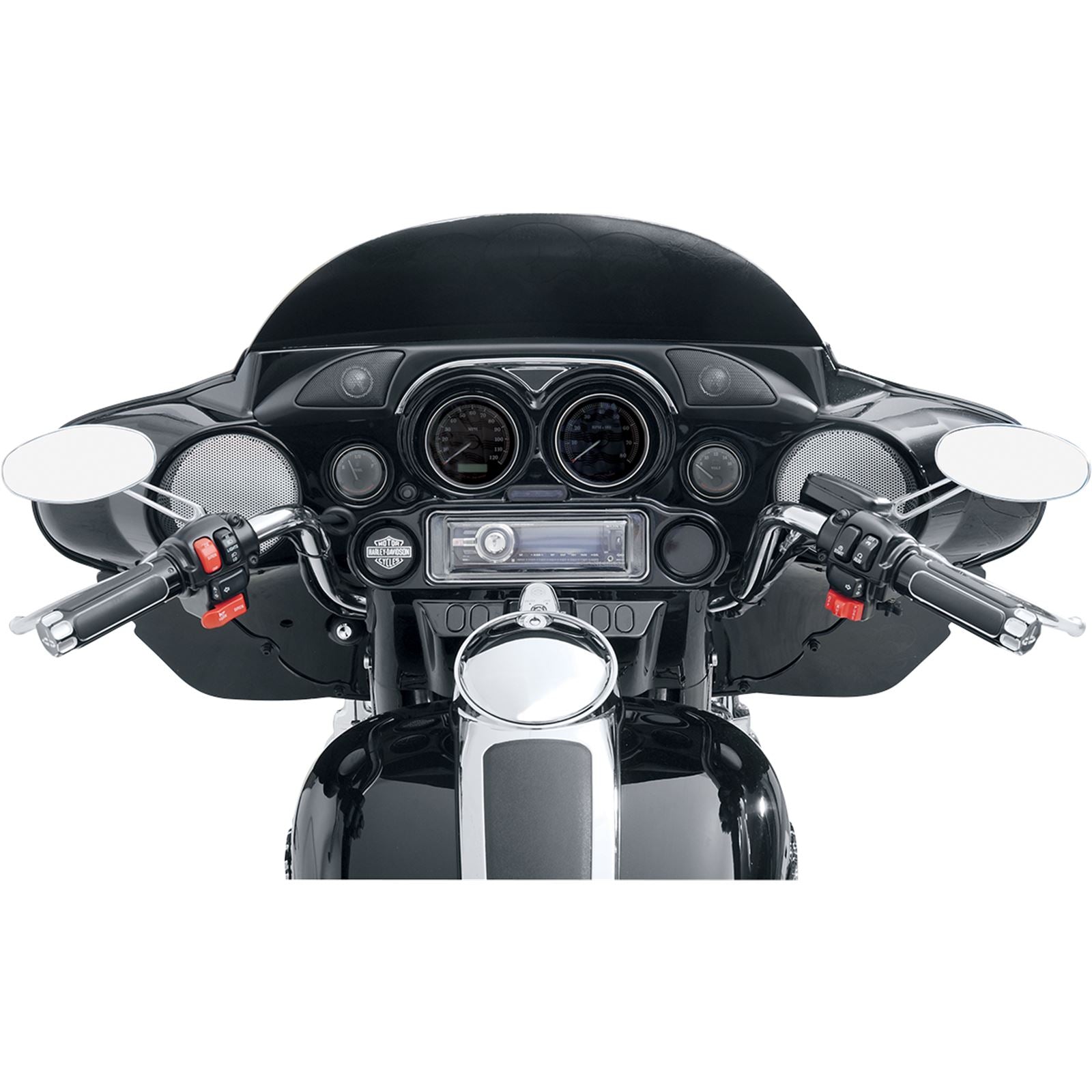 Hogtunes Dash Trim/Tweeter Pod for Harley-Davidson  HF-1_394231